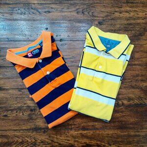 CHAPS Striped Polo Shirts Bundle!!. Size XXL